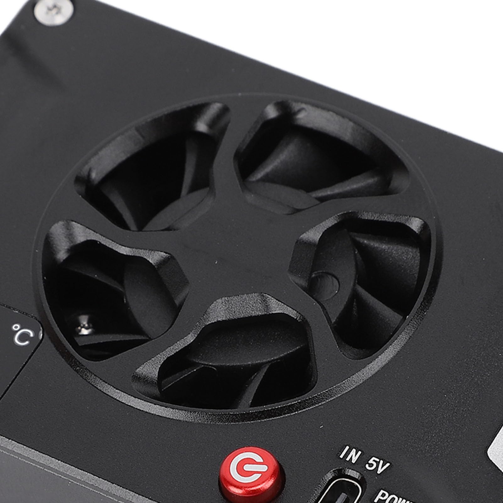 Ventola di Raffreddamento della Fotocamera, Cuscinetto Idraulico Stabile Ventola di Raffreddamento Silenziosa Ad Alta velocità della Fotocamera Plug and Play 2 modalità di Ripresa