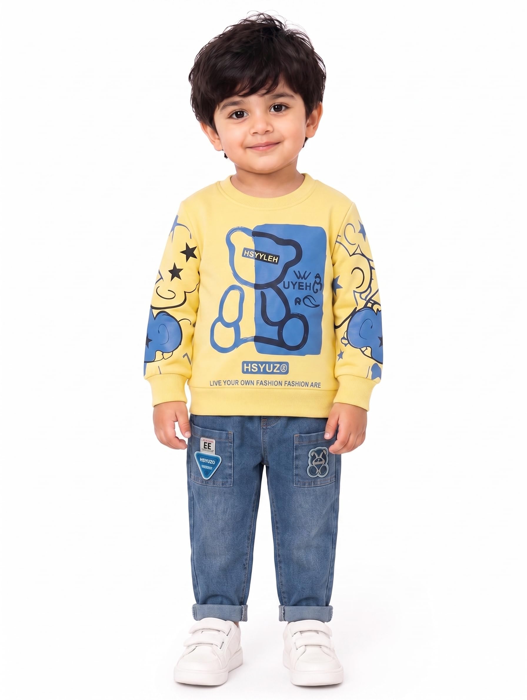Boys Full Sleeve T-Shirt and Pant Set for Kids | 100% Cotton Clothing Set for Baby Boys & Toddlers | Casual Wear Outfit for Boys | Kids Co-Ord Dress Set for Daily Wear, Playtime & Outings-image-36