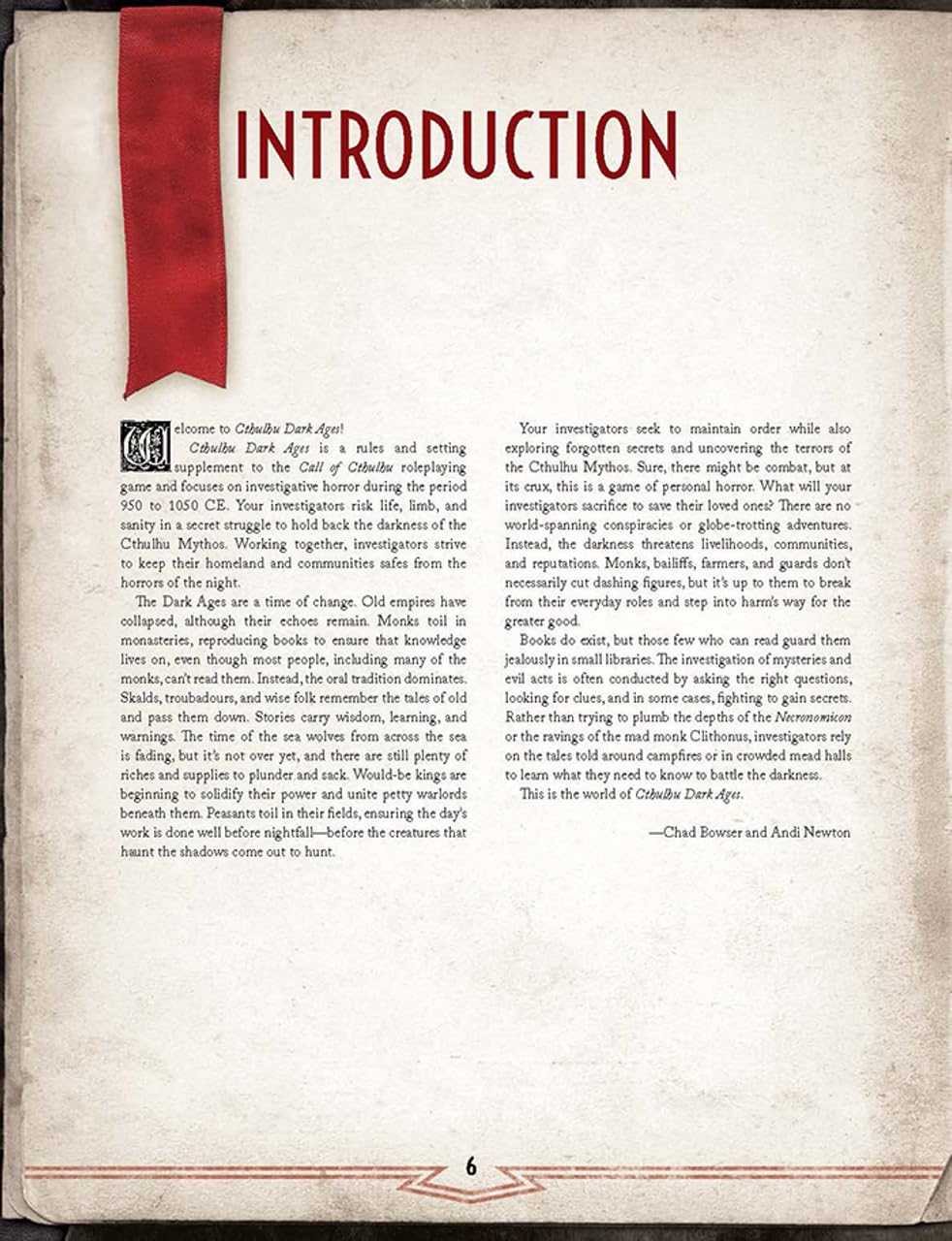 Cthulhu Dark Ages