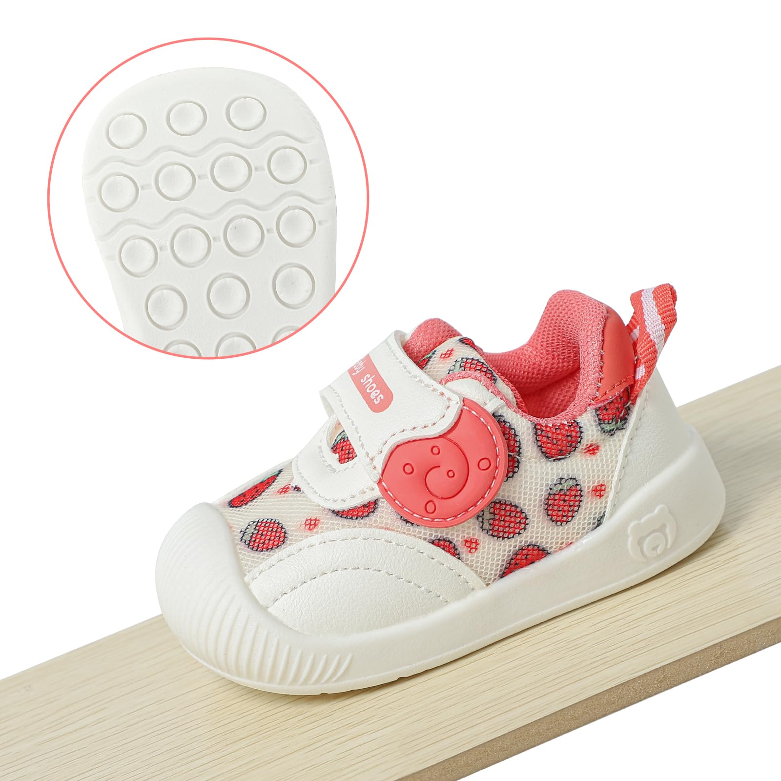MK MATT KEELY Baby Boys Girls First Walking Shoes Toddlers Summer Breathable Anti-Slip Trainer Sneakers for Infant — view 4