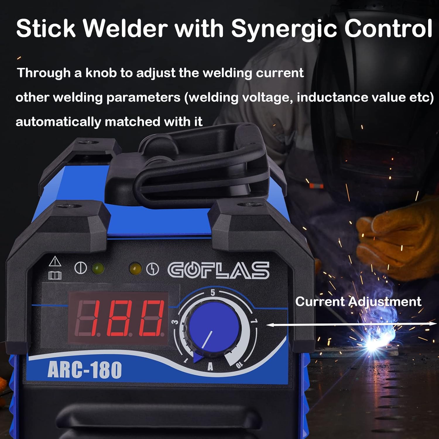 Welder 180A Stick Welder 110/220V ARC Welder Welding Machine - - 