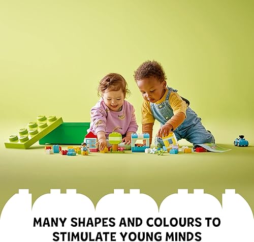 Miniatura 4 de LEGO DUPLO 10913 - Caja de ladrillos clásica con caja de almacenamiento, gran juguete educativo para niños pequeños de 18 meses y más, nuevo 2020