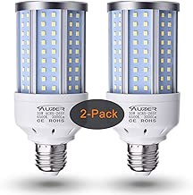 LED Corn Light Bulb 30W (200W Equivalent), E26/E27 Standard Base, 3000-Lumen, 6500K Daylight Cool White, AC 85-265V, Corn LED Bulb for Indoor Large Area Garage Factory Warehouse Barn Workshop (2 Pack) - coolthings.us