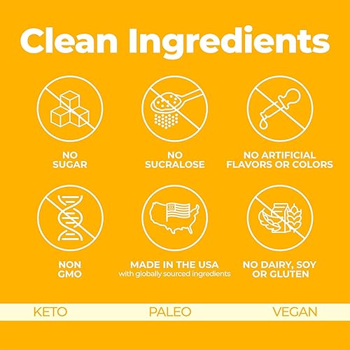 Miniatura 6 de Pureboost Superfoods Clean Energy Booster con vinagre de sidra de manzana. Mezcla de bebida energética refrescante con 1,000 mg de ACV con la madre.