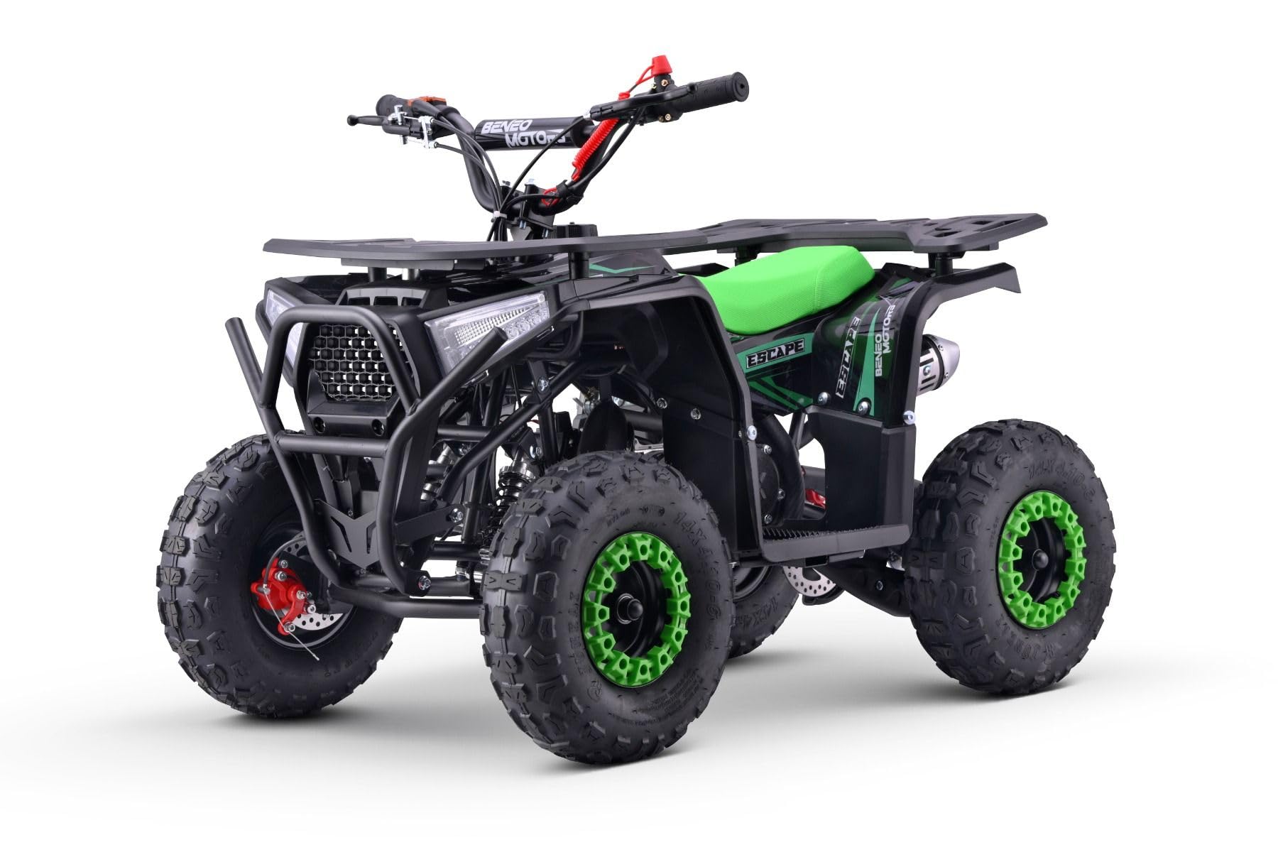 ATV - Pocket Quad para niños Beneo Motors Escape Verde – 49 cc