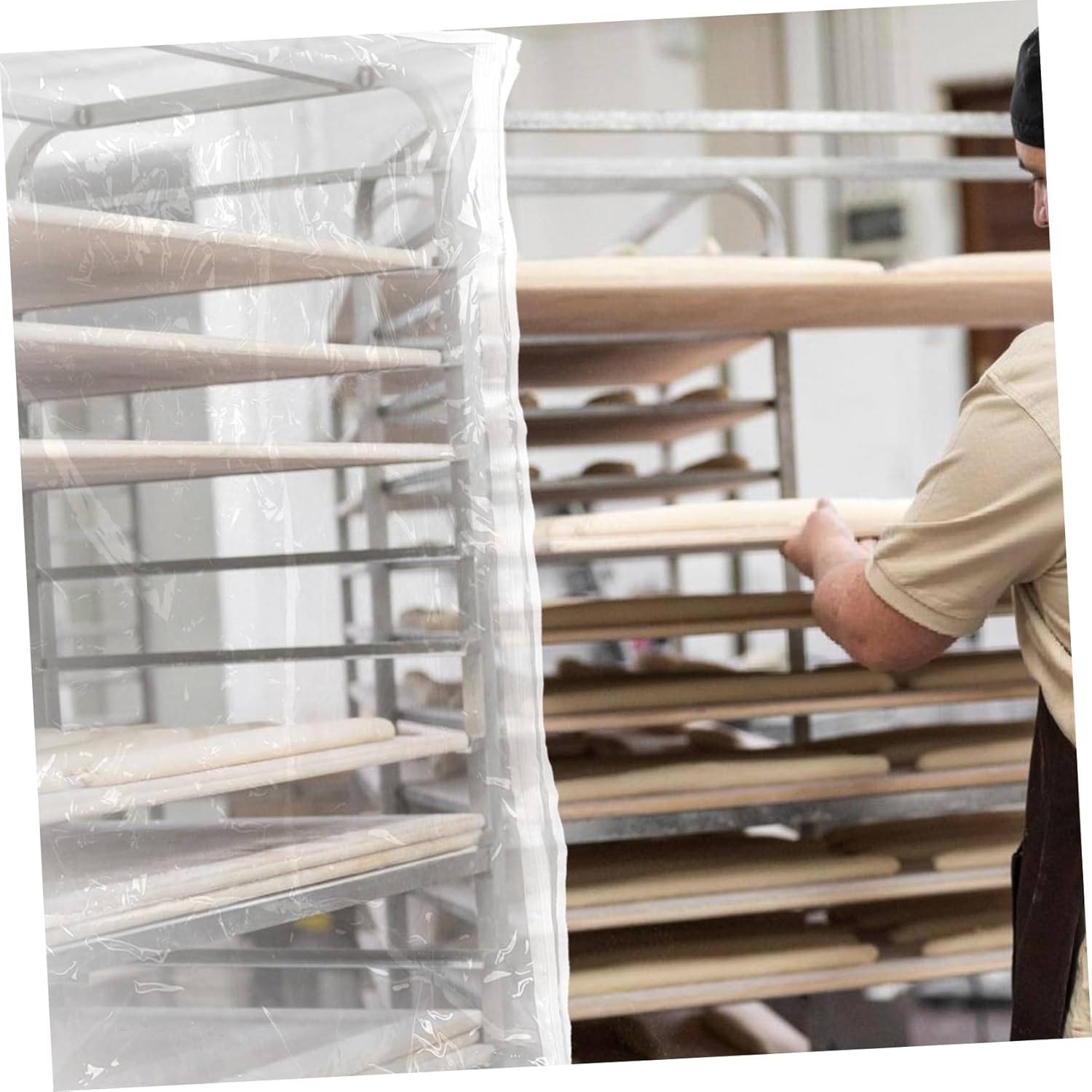 Kitchenaide Mixer Bread Maker Accessory Plastic Cover Bread Pan Rack Protector