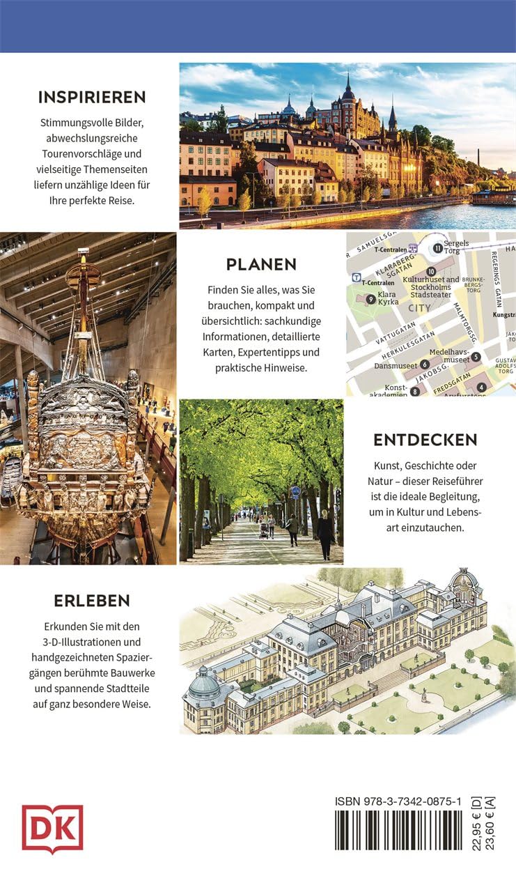 Vis-à-Vis Reiseführer Stockholm: Mit wetterfester Extra-Karte und detailreichen 3-D-Illustrationen. Von Reisenden. Für Reisende.