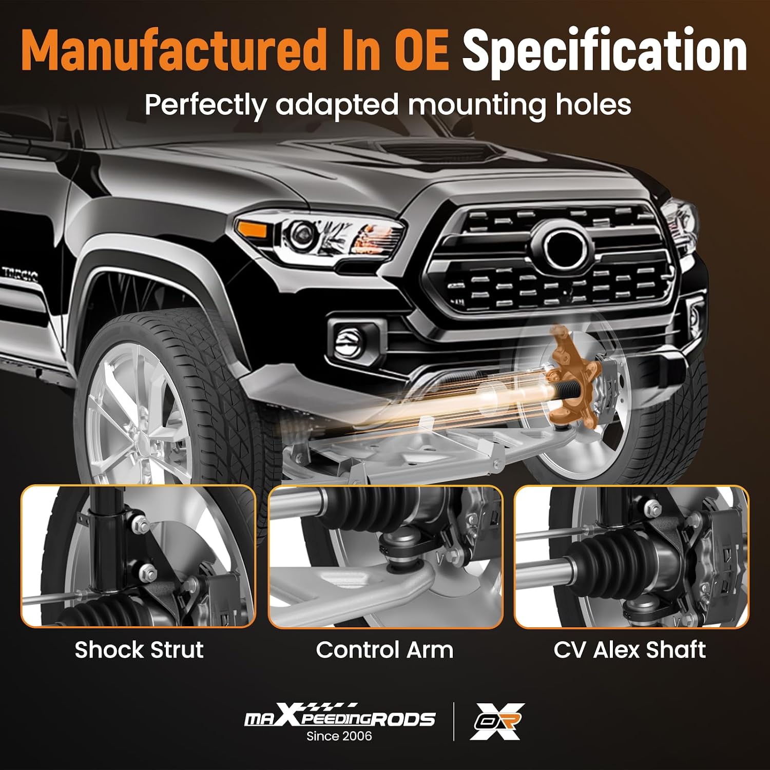 maXpeedingrods Front Right Passenger Steering Knuckle 698326 Fit for Subaru Baja 2003-2006, Forester 2000-2008, Impreza 2000-2007, Legacy, Outback 2000-2004 Replace 28313-AE020