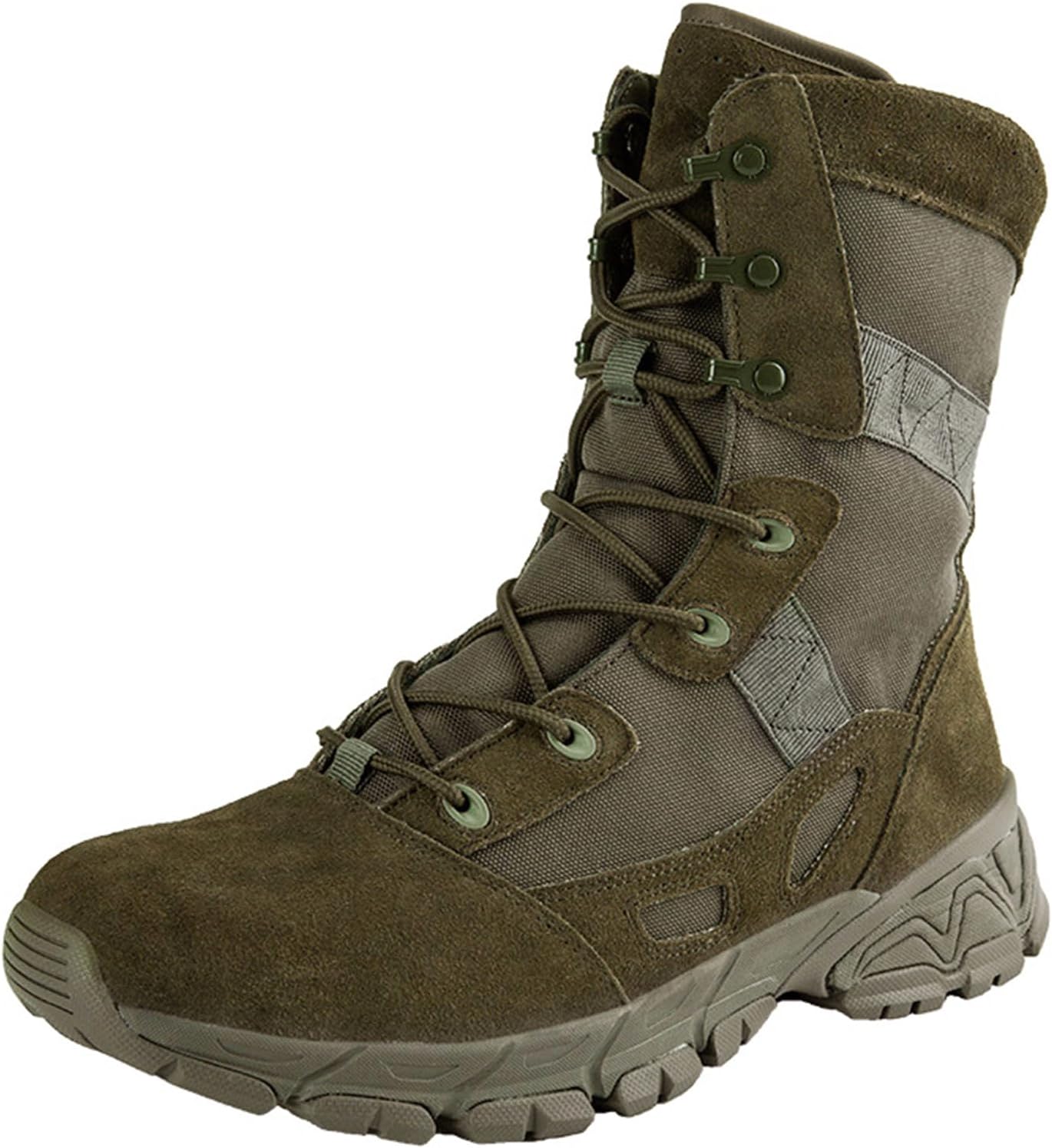 Combat Boots Mens Desert Hiking Outdoor Boots Lightweight Comfortable Camping Trekking Shoes