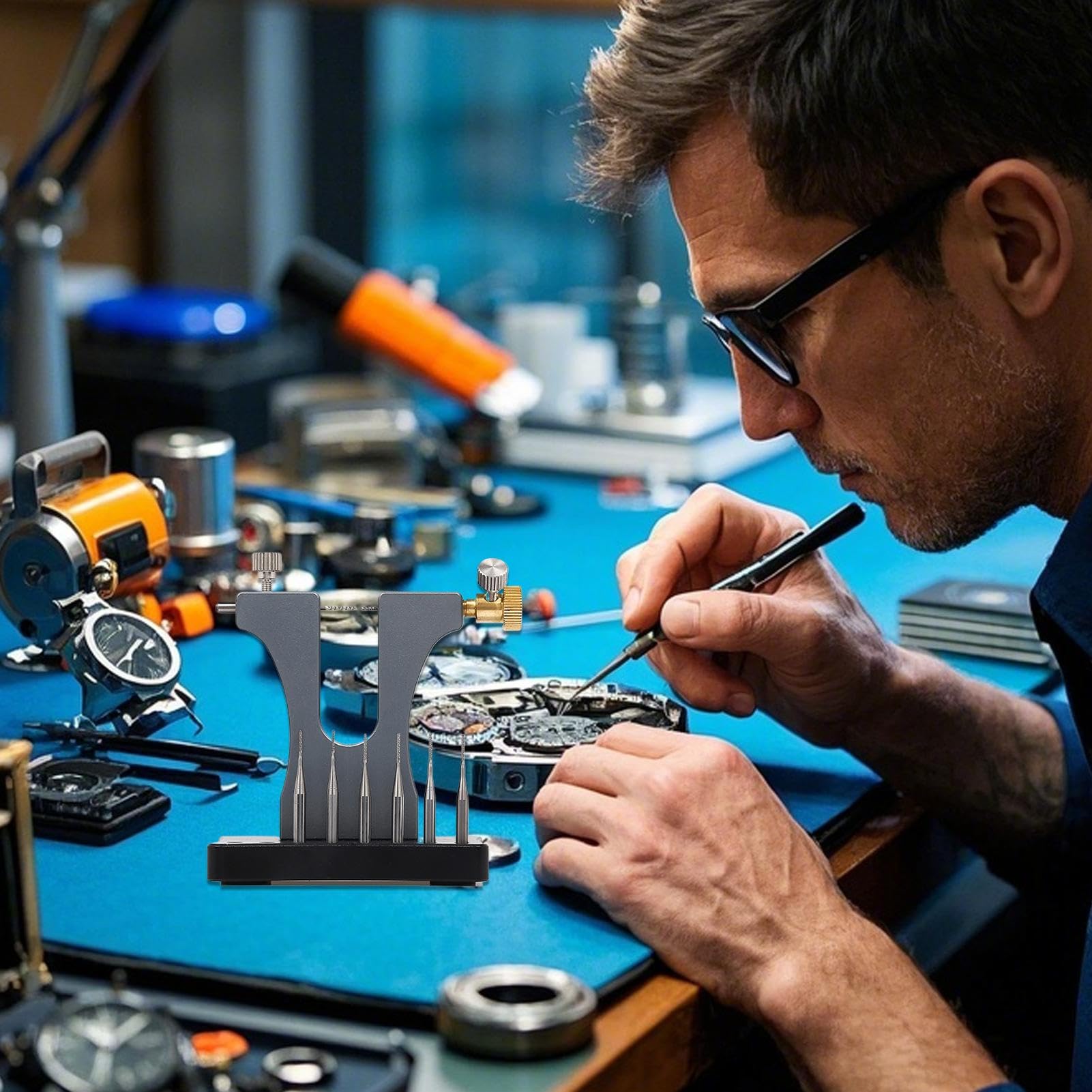 Remover zerbrochener Schrauben, Präzisionsschraubendreher Set | Wiederverwendbares gebrochener Schraubextraktor | Tragbare Ersatzversorgungen, Uhrmacher -Werkzeuge für Elektronik