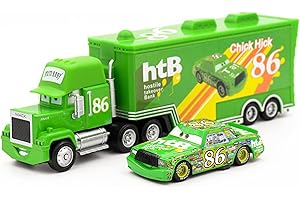 The King & Chick Hicks & Mack Truck Vehicle Toys Set (Chick Hicks Truck)