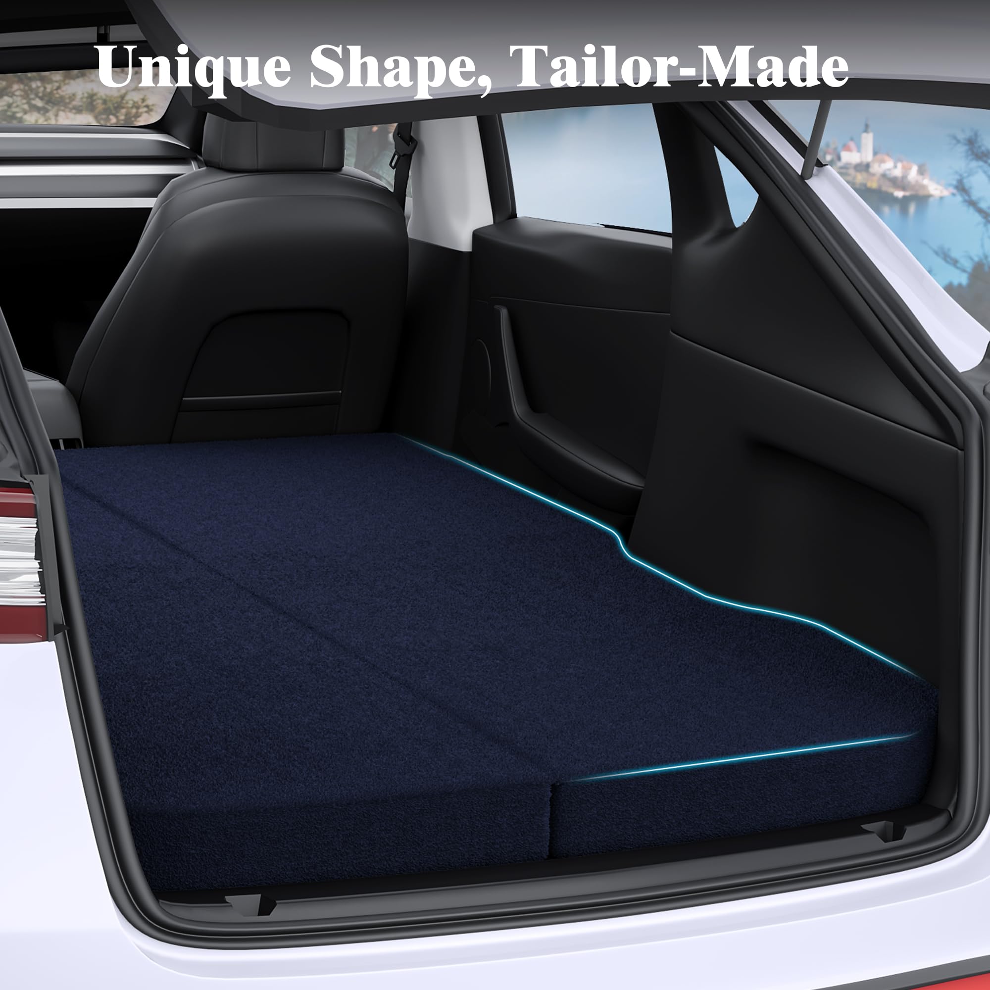 Amazon.co.jp: Slumbrae 4インチ 低反発 キャンプマットレス Tesla