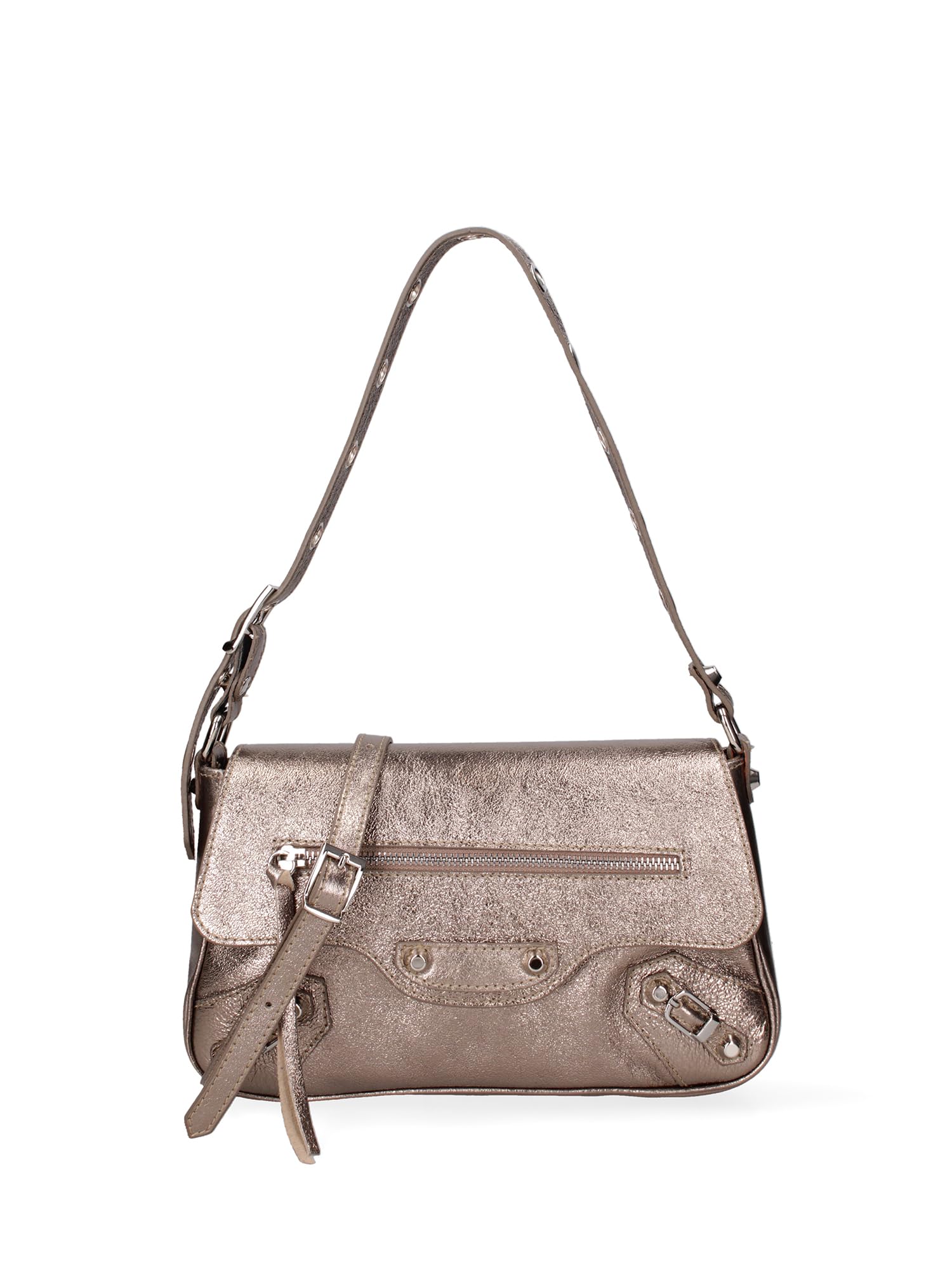 Roberta Rossi Borsa a spalla da donna In Vera pelle Made in Italy 28x15x5 cm RR220723423FBG-PARENT