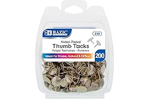 BAZIC Push Pins: Durable and Efficient Office Supplies for Secure Pinning