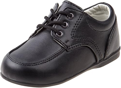 Josmo Zapatos de vestir para bebé niño - Zapatos casuales de cuero sintético Derby para caminar (bebébebé)