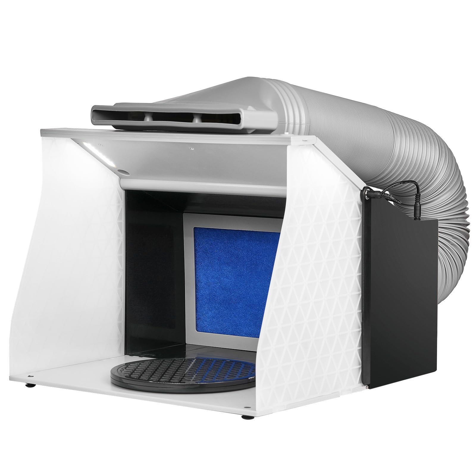 VEVOR Airbrush Spritzkabine 405 x 330 x 355 mm 5,2 m³/min Doppelte Lüfter
