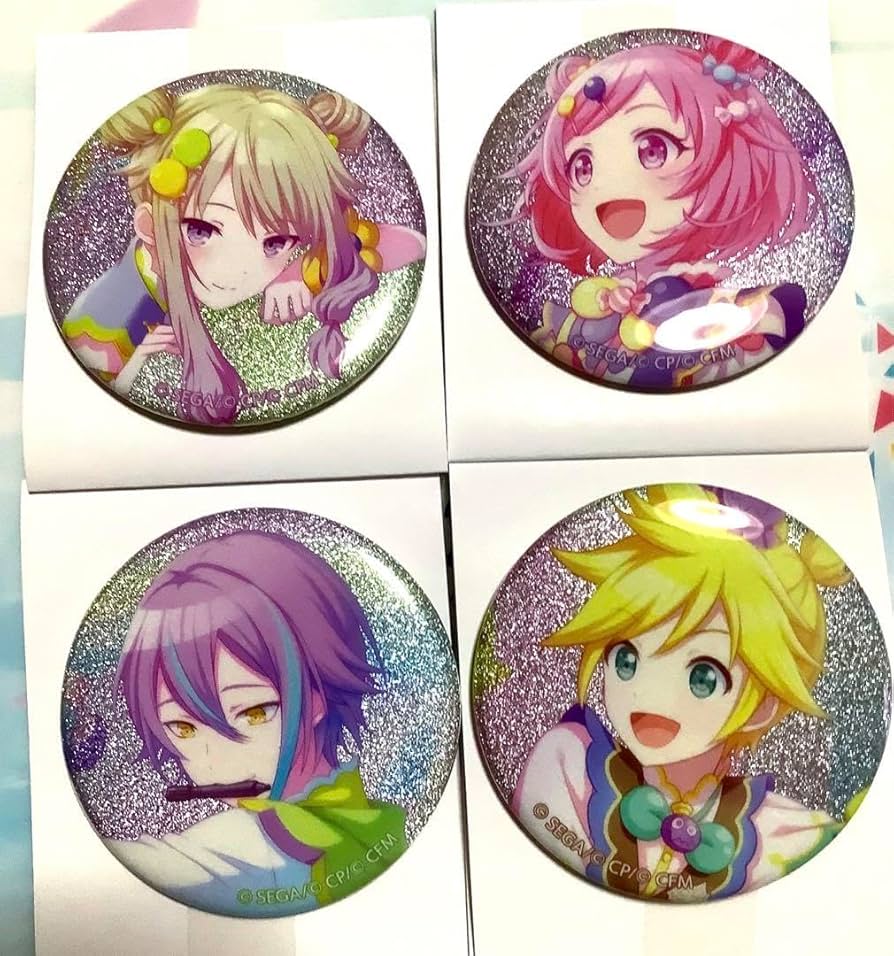 鳳えむ グリッター缶バッジ スマドリ 24点 鳳えむ グリッター缶バッジ スマドリ 24点 鳳えむ グリッター缶