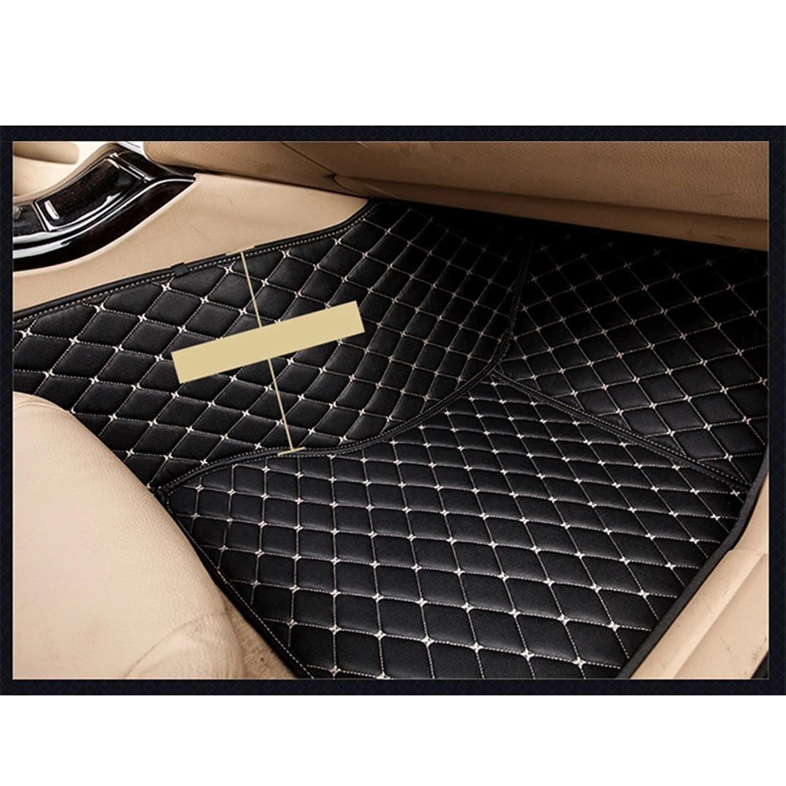 Custom Fit Floor Mats For Hyundai I30 HTB/CW 2007-2012 - 4-Piece Black Set With Logo 7 thumbnail image