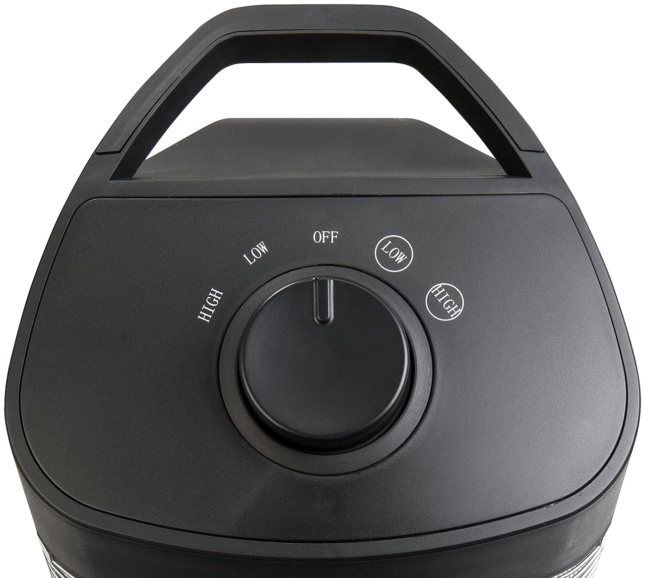 Sichler Haushaltsgeräte Stufa a infrarossi da terra oscillante 1200 W IP24 per interni ed esterni protetti nera