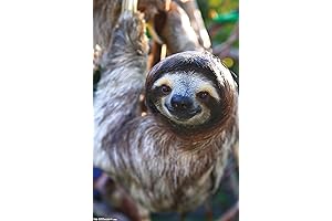 Smile with Sloth Poster