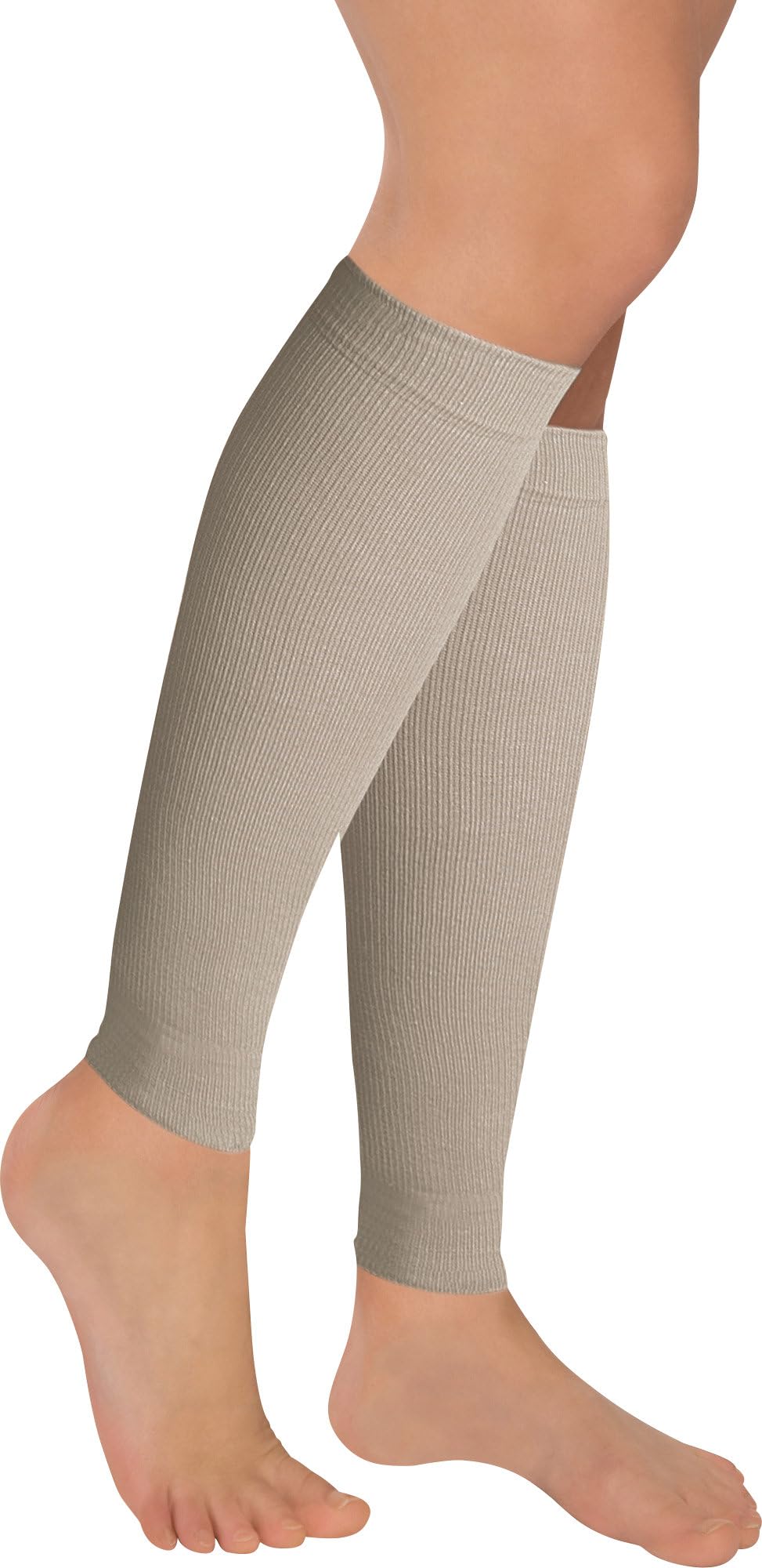 FUSSGUT Unisex Stütz-Stulpen, 1 Paar beige Größe Einheitsgröße