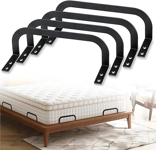 Barra de retención de colchón para cama ajustable, soporte de colchón en su lugar para evitar que el colchón se deslice, tapón deslizante del