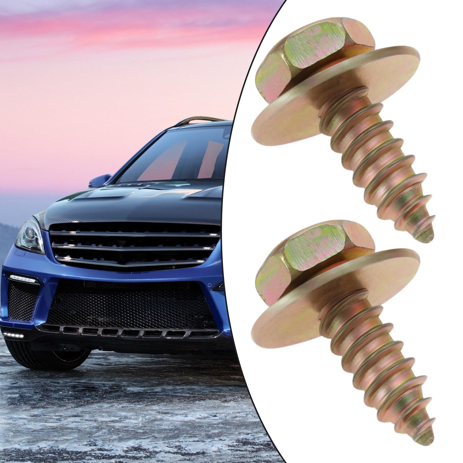 Viti E Clip Di Ricambio 40xU Dado Vite Di Fissaggio - Foto 4