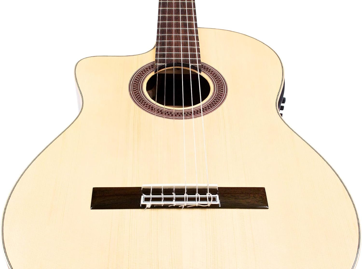 Cordoba GK Studio Negra Lefty Nylon Str AE Guitar