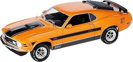 Maisto 1:18 Special Edition 1970 Ford Mustang Mach 1, Naranja, Escala 1:18