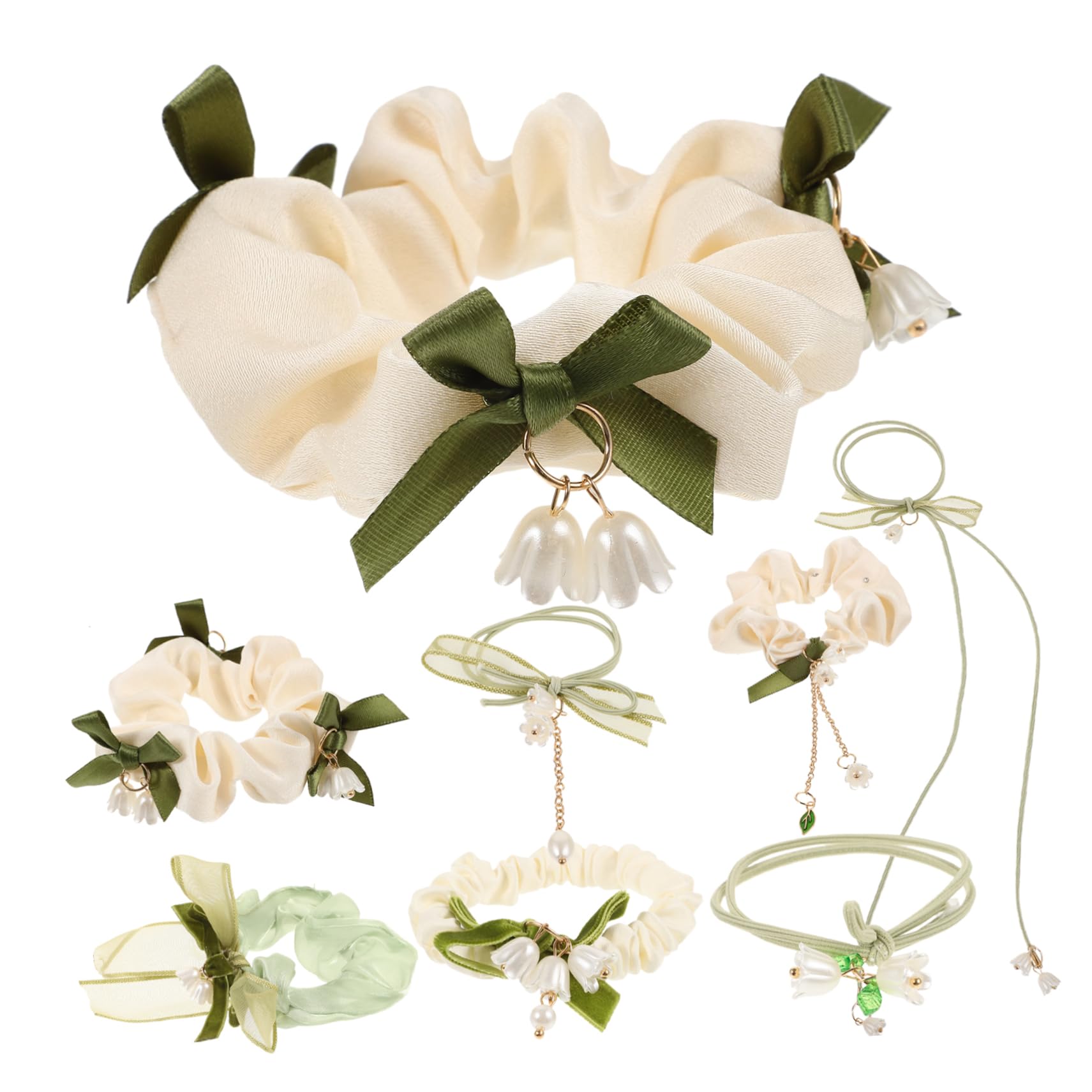 40piezas De De Pelo Para Mujeres Accesorios De Pelo Elegantes y Resistentes Scrunchies De Diseño Adorable Perfectos Para Coletas y