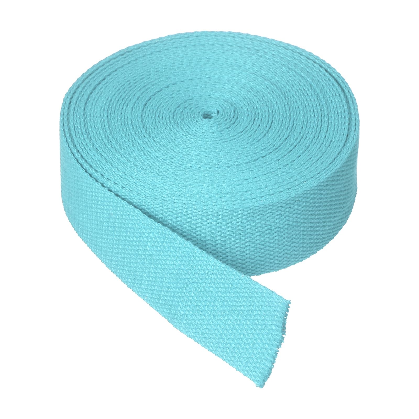 sourcing map Cotton Twill Tape, 1-7/16 Inch 5 Yards Cotton Ribbon Bias Binding Tape Trim Webbing Straps for Sewing DIY Crafts Gift Wrapping, Sky Blue โ image 1