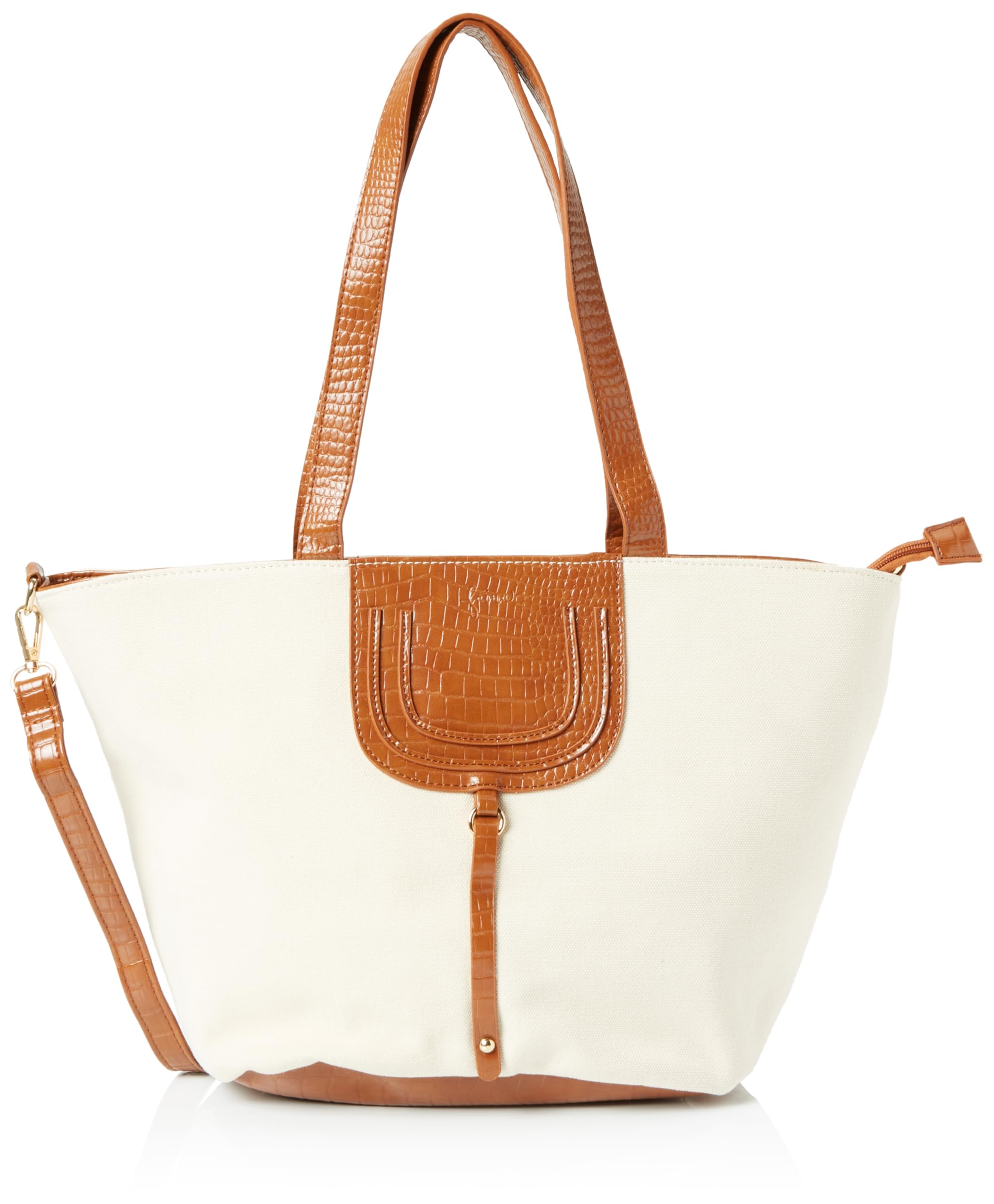 LEOMIA Women's Shopper, Beige, beige, One size