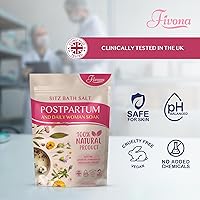Vista 3 de Sal de baño posparto Care Sitz - Mezcla de sal de Epsom con aceites esenciales, tratamiento calmante para hemorroides, curación perineal después