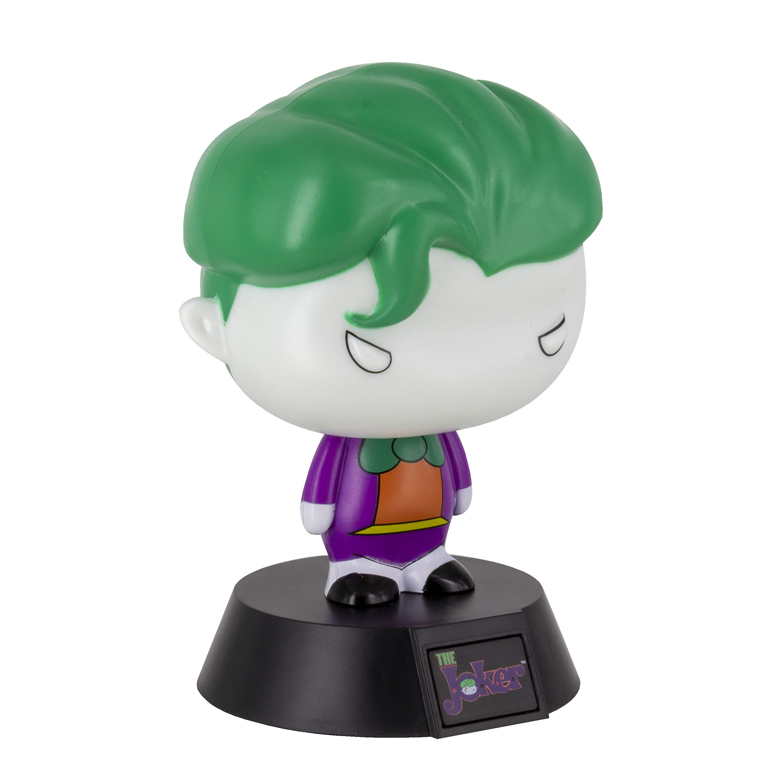 Paladone Boys Multi-Colour Dc Comics The Joker 3D Character Ideal Night Kids Bedrooms, Office & Home | Officially Licensed Figurine | Pop Culture Lighting Merchandise,