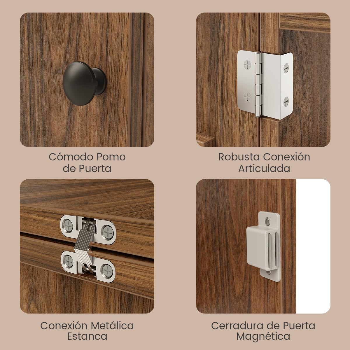 RELAX4LIFE Mesa de Costura Plegable con 5 Ruedas, 4 Estantes de Almacenamiento y Frenos, Mesa para Máquina de Coser de MDF, Mesa Multifuncional para Salón, Dormitorio, 118,5x40x79,5cm (Marrón)