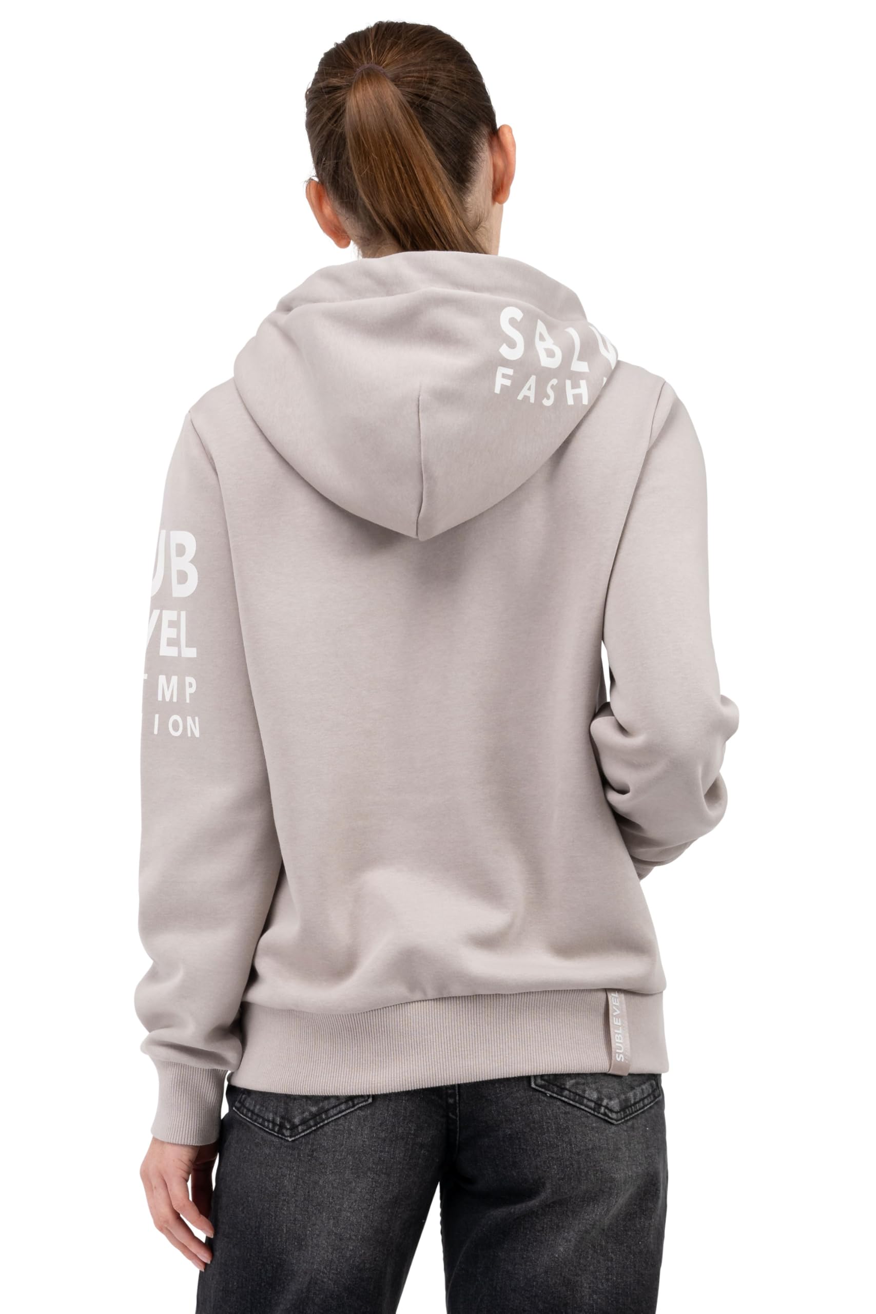 Sublevel Damen Kapuzenpullover Hoodie Kapuzenpullover Kapuzensweater Sweatshirt Kapuzenjacke Hoody