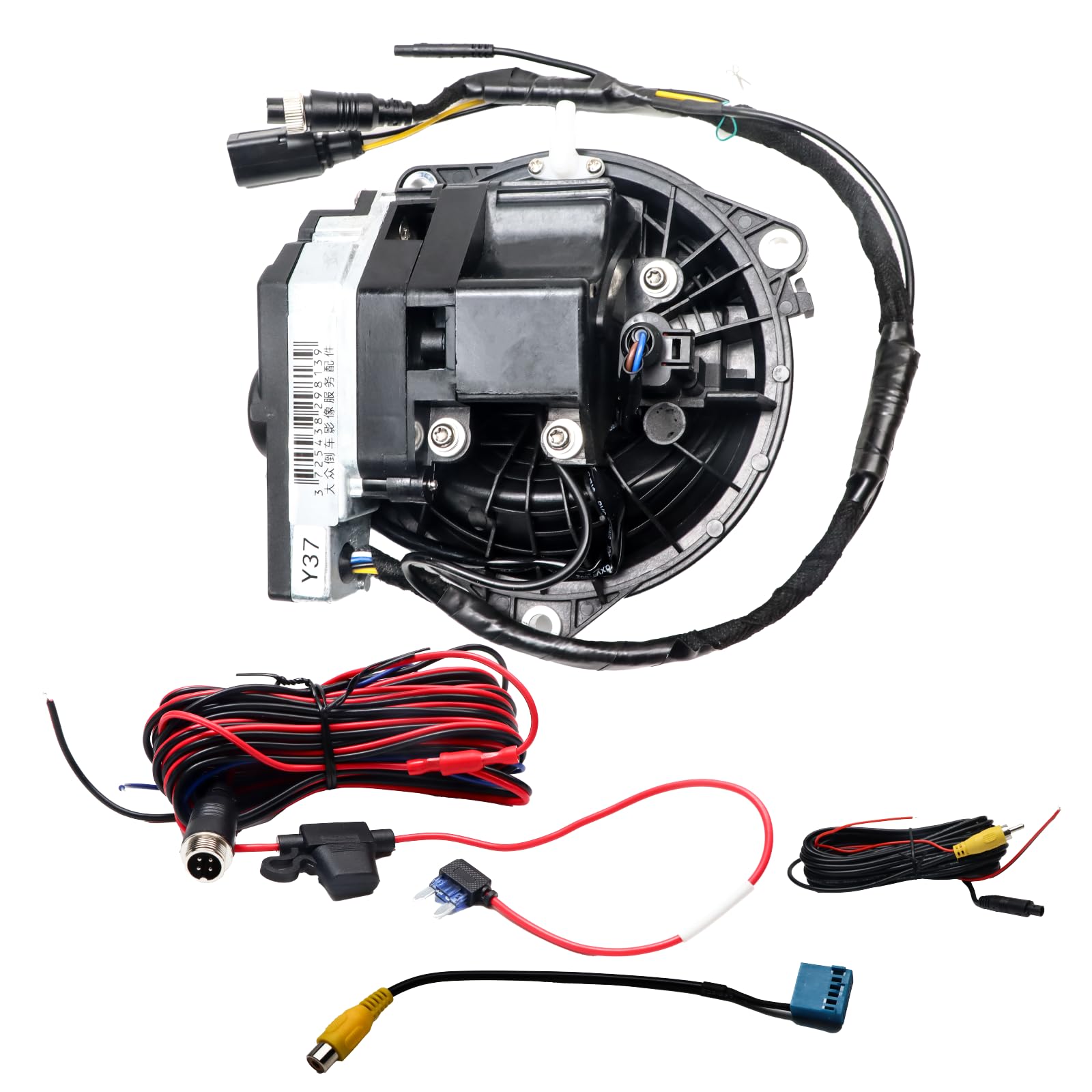 Caméra de Recul 1080p pour Passat Golf 6 Polo CC Beetle B6 Caméra de Stationnement étanche avec Vision Nocturne Installation Facile Plug and Play Caméra de Recul pour Voiture