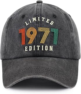 52th 53th 54th 55th 56th 57th 58th 59th 60th 61th Hats Birthday Gifts for Men Women