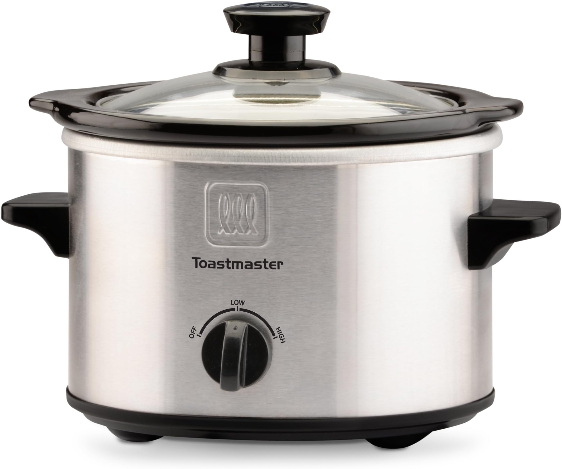 Select Brands TM-151SC 1.5 quart Stainless Steel Slow Cooker, Silver/Black
