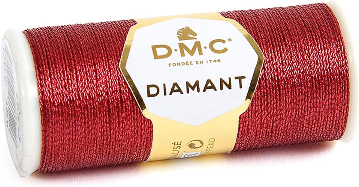 DMC Diamant Metallic Needlework Thread, 38.2Yard, Red Amazon.ca Home