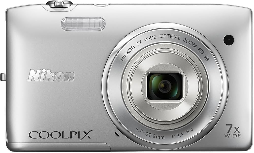 4776 Nikon COOLPIX S3500 シルバー ジャンク デジカメ Buy Nikon Coolpix S3500 20.1MP Point and Shoot Camera (Black