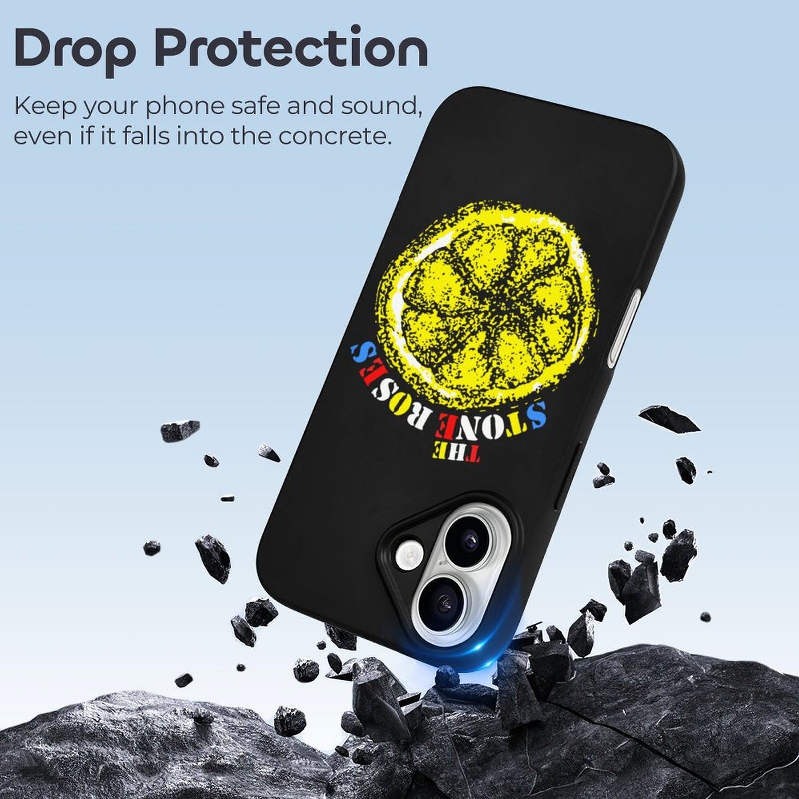 STONE  iPhone16ケース Amazon.co.jp: IPhone16 ケース ケース The Stone Roses ザ