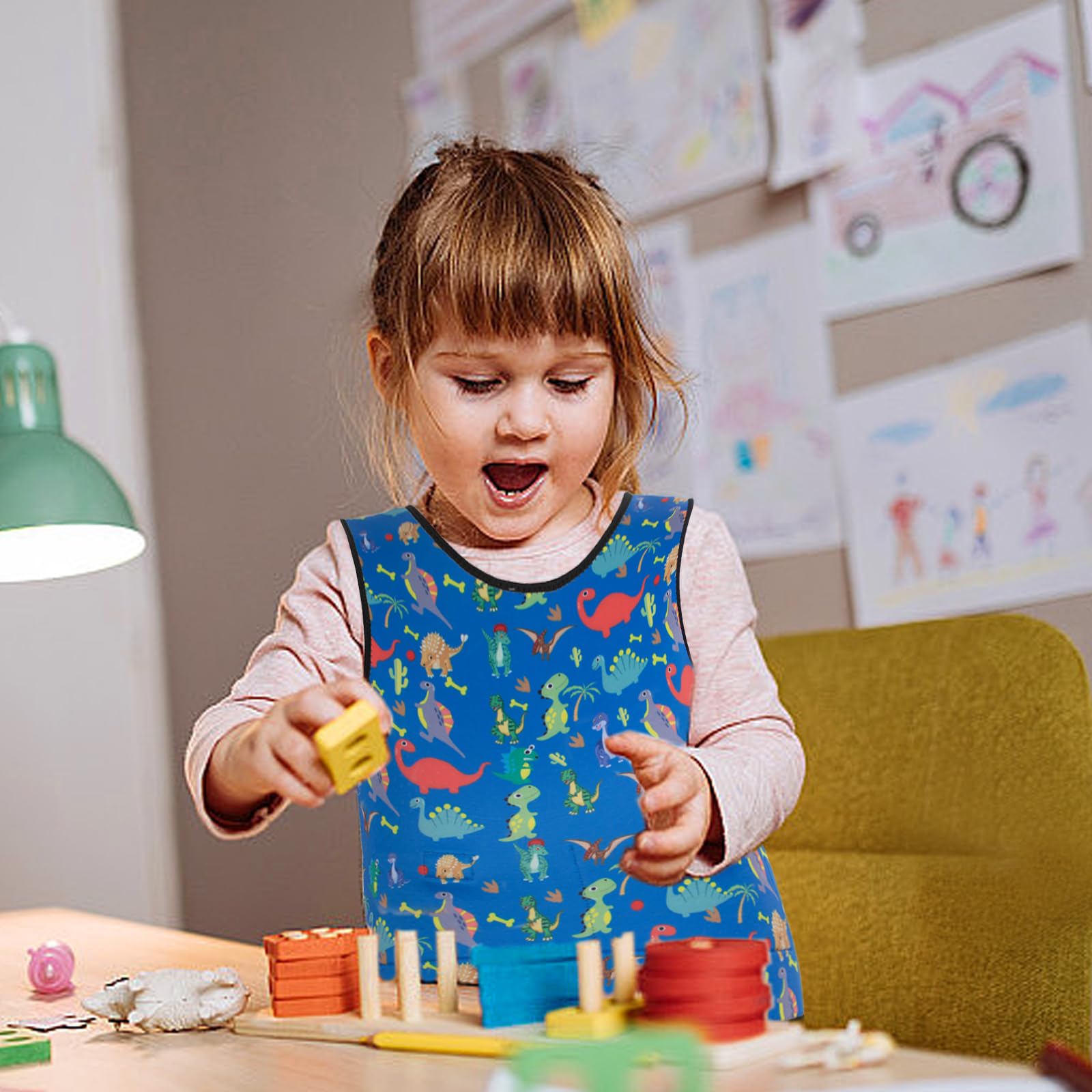 Ważona kamizelka kompresyjna dla dzieci w wieku od 2 do 14 lat, pomaga dzieciom z ABR, nadmierną stymulacją, autyzmem, ADHD, SPD, zaburzeniami SI (zawiera zdejmowane ciężarki 1,5 kg)