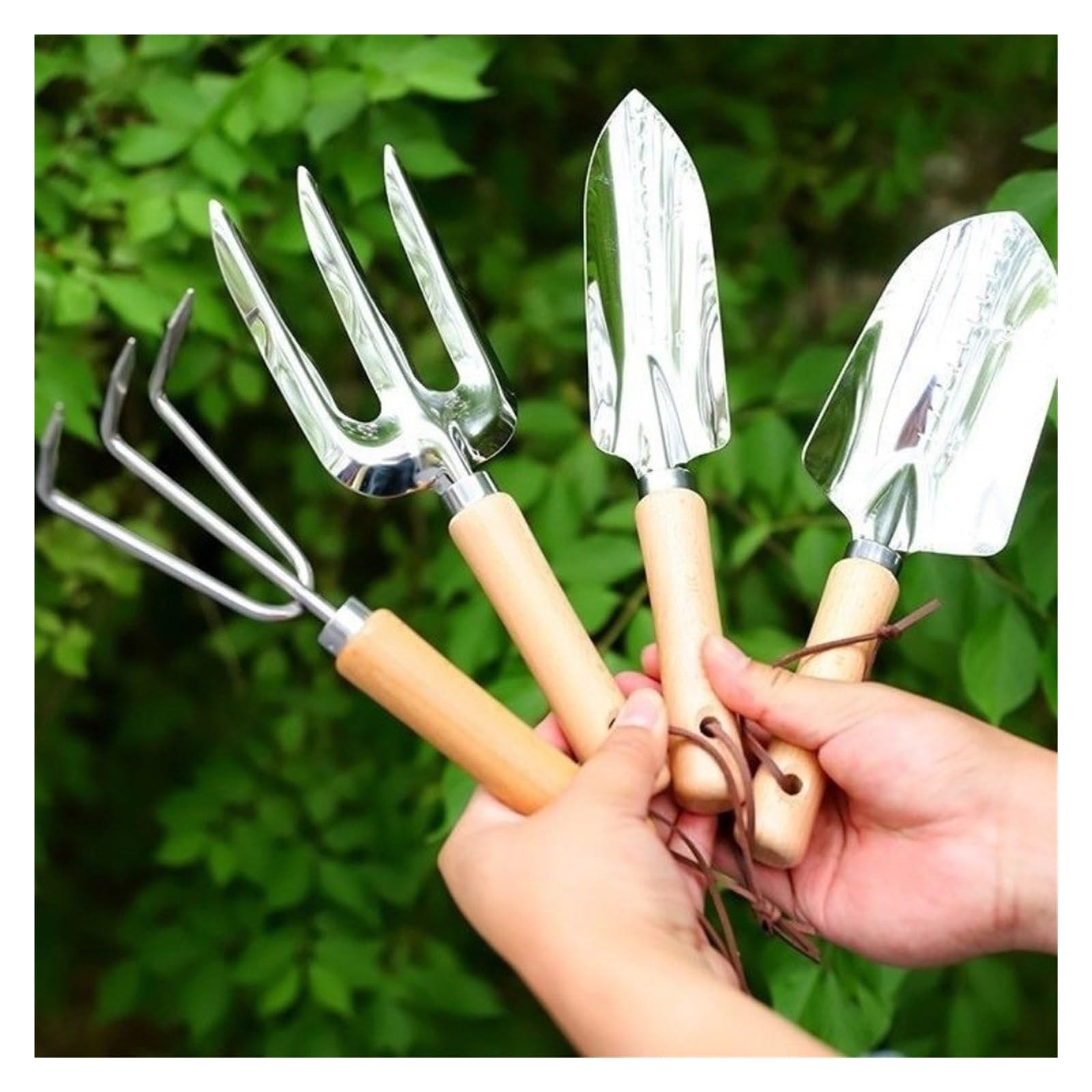 11 Teile/Satz Professionelle Garten Hand Werkzeug Set Handheld Ergonomische Griff Gartenbau Pflanzen Werkzeuge Nicht-Slip Rostfrei Vielseitig Einfach Zu Bedienen(Style B)