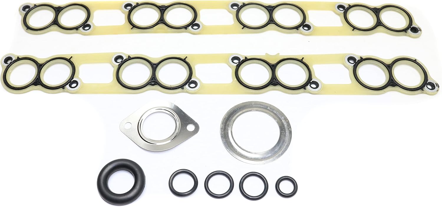 Garage-Pro Intake Manifold Gasket Compatible with Ford F-250 Super Duty 2003-2007, F-350 Super Duty, Excursion 2003-2005, F-450 Super Duty 6.0L