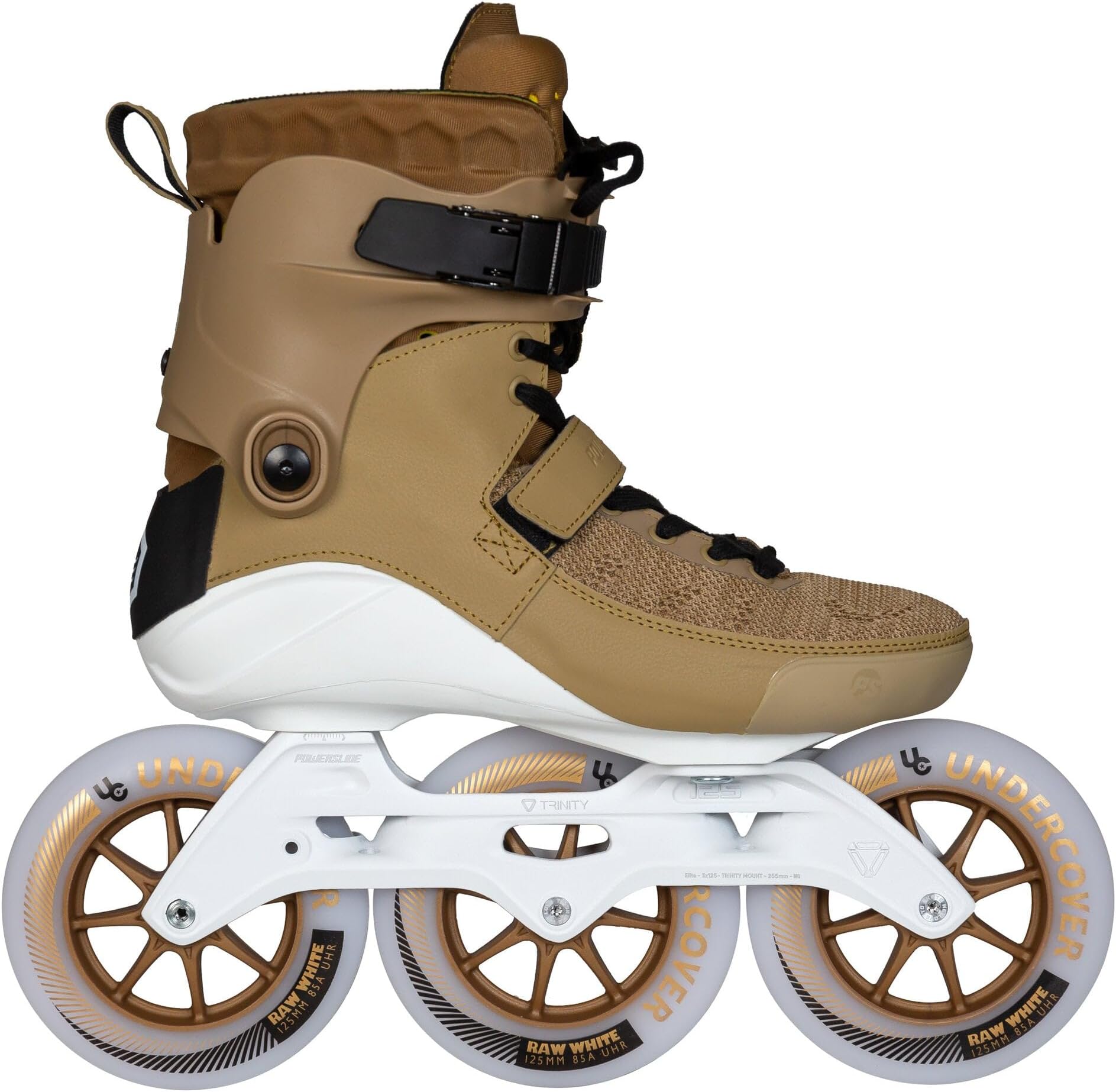 Powerslide PS Swell 125 3D Adapt Skates Gold 9.0 (42)