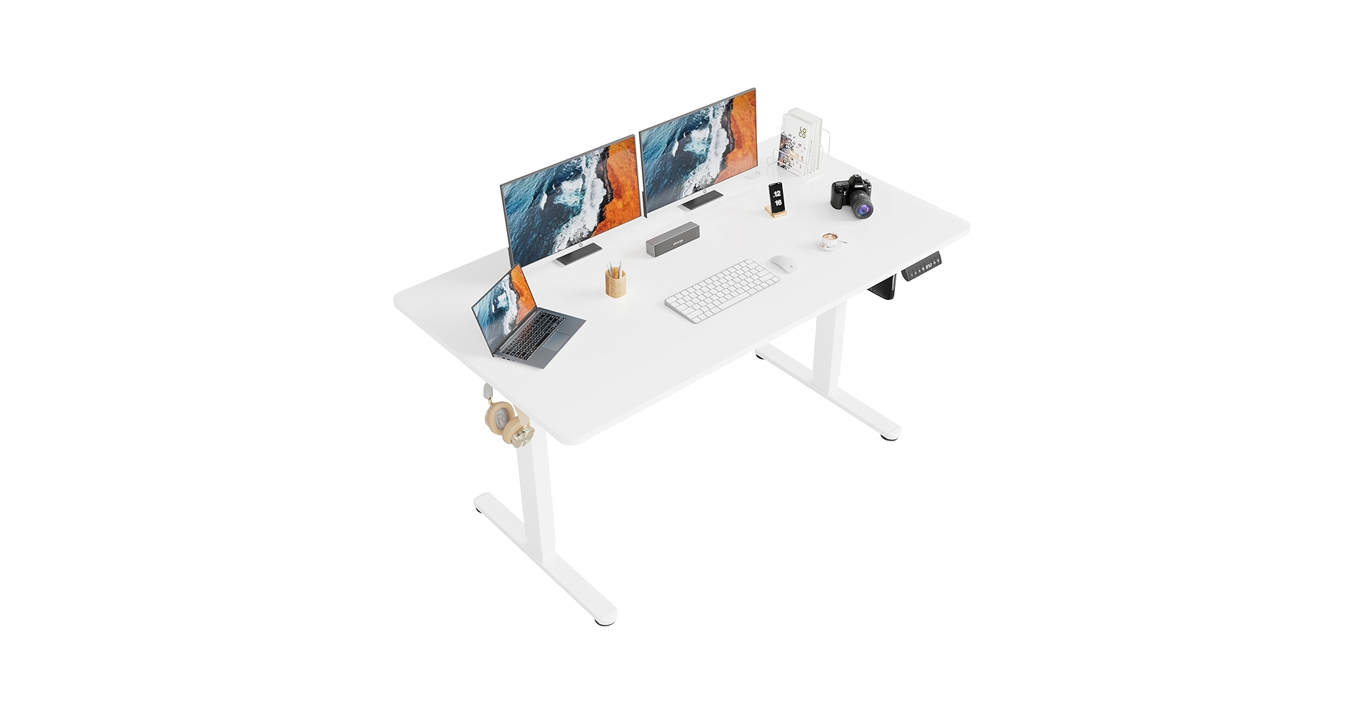 Amazon | Alebert｢アレベルト｣ 電動式 昇降デスク 昇降式デスク