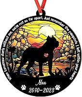 Vista 112 de Adorno personalizado para atrapasoles Bichon Frise, Bichon Frise Sun Catcher Adorno de Navidad – Regalo para perro amante, Bichon Frise 3D 2 capas