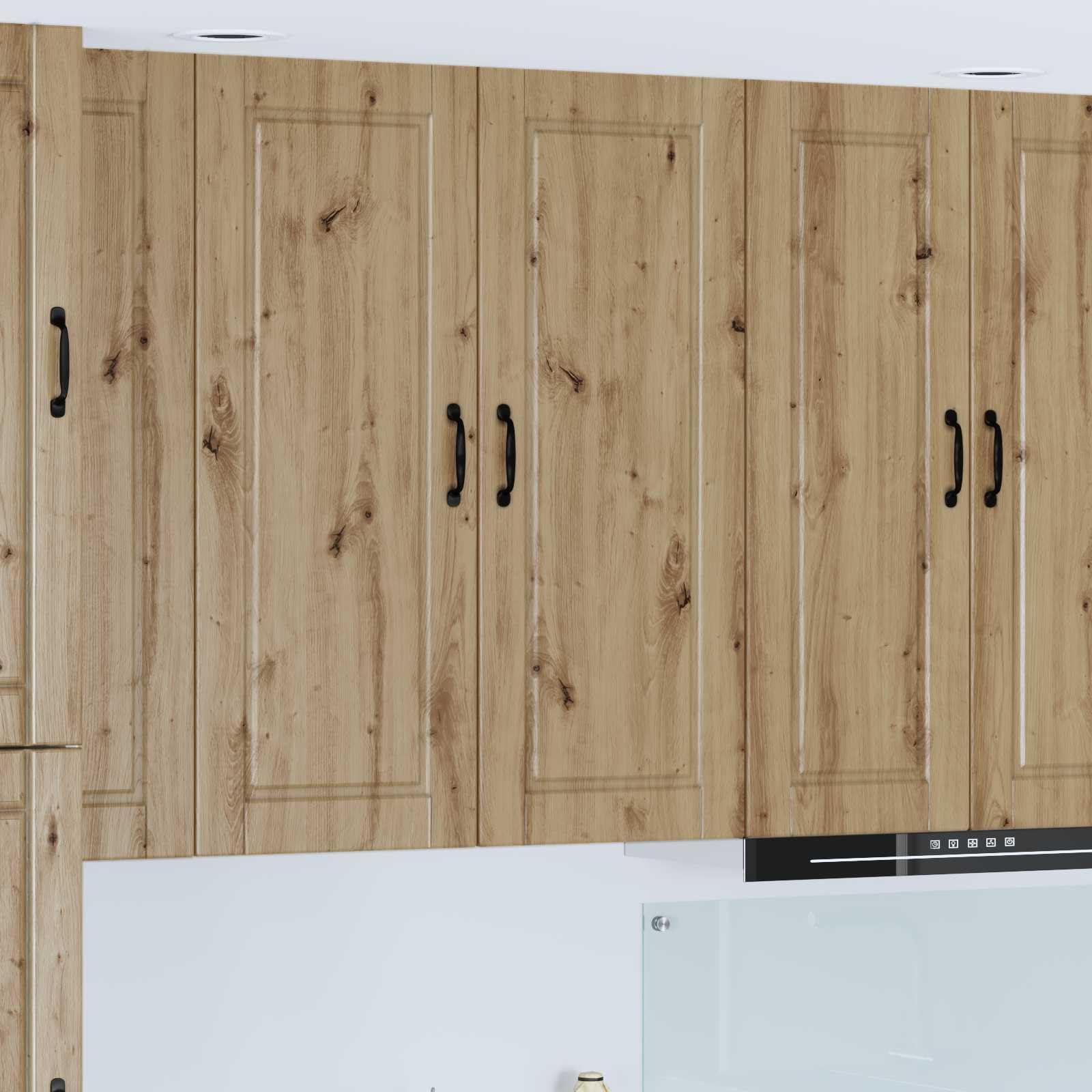 Küchenschrank Küchenzubehör aus Holzwerkstoff mit modernem Design und umfassender Aufbewahrungslösung für Küchenutensilien