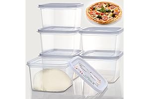 Pizza Dough Proofing Box with Sealing Lids: The Ultimate Pizza Dough Container Set